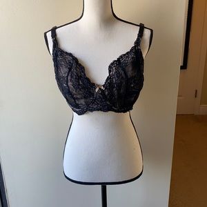 Rosie Pope Black Lace Clip-down Nursing Bra
